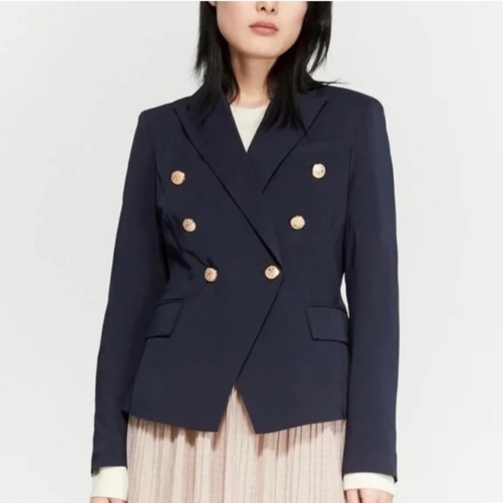 Walter Baker Navy Blue Blazer with Gold Buttons. Size XL. Worn Once. Like New.